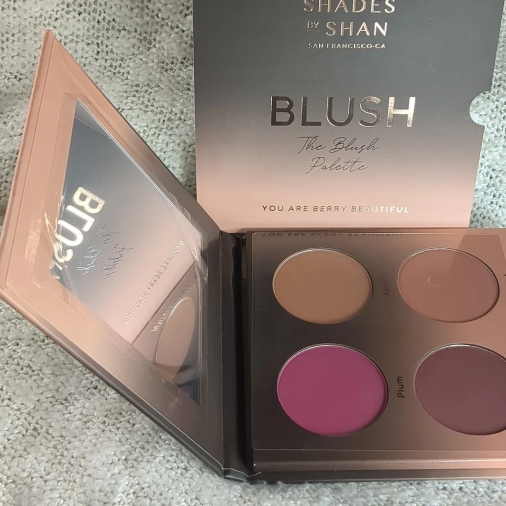 Shades By Shan The Blush Palette, 5.0x4/0.18oz